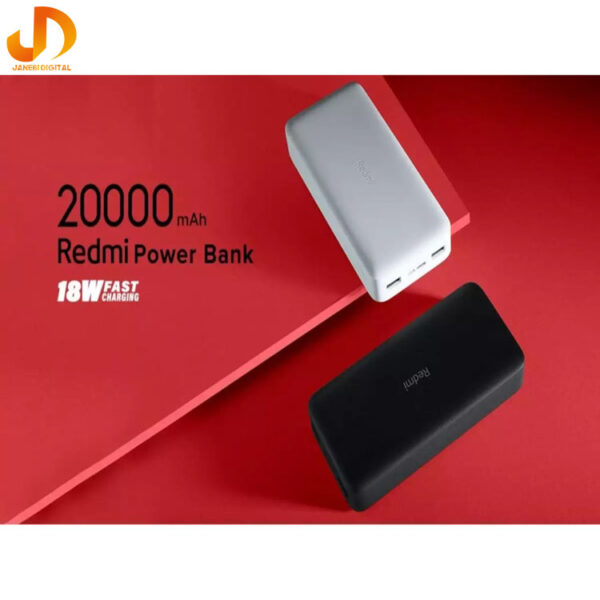 شارژر همراه شیائومی مدل Redmi PB200LZM ظرفیت 20000 میلی آمپر ساعت - Image 6