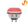 شارژر دیواری  الدینیو مدل A2405Q به  همراه کابل تبدیل C-USB