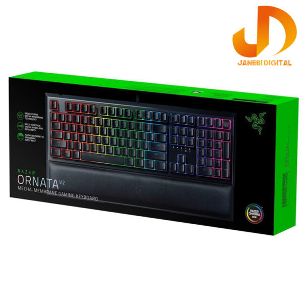 کیبورد مخصوص بازی ریزر مدل ORNATA V2 - Image 3