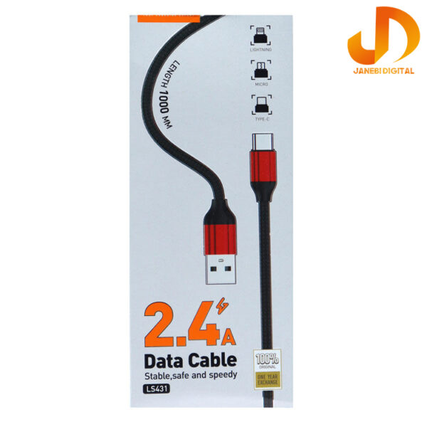 کابل microUSB الدینیو  مدل LS431 طول 1 متر - Image 4