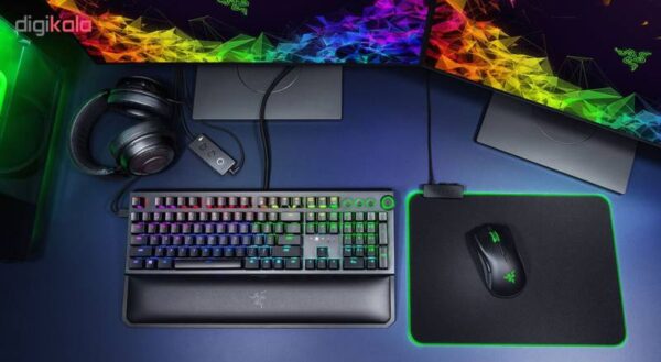 کیبورد مخصوص بازی ریزر مدل BLACKWIDOW GREEN  SWITCH (گارانتی 18 ماهه ایستا) - Image 6