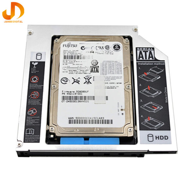 ⦁	براکت هارد مدل hdd caddy 9.5(slim) - Image 6