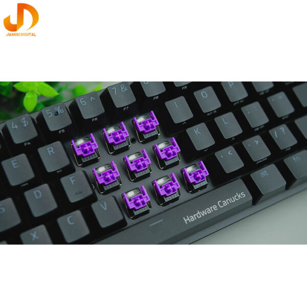 کیبورد ریزر مدل  Huntsman Mini Purple Switch (گارانتی 18 ماهه ایستا) - Image 12