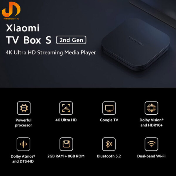 اندروید باکس شیائومی مدل Mi BOX S (2nd generation-MDZ-28-AA) نسخه گلوبال (گارانتی 24 ماهه جانبی همراه) - Image 7