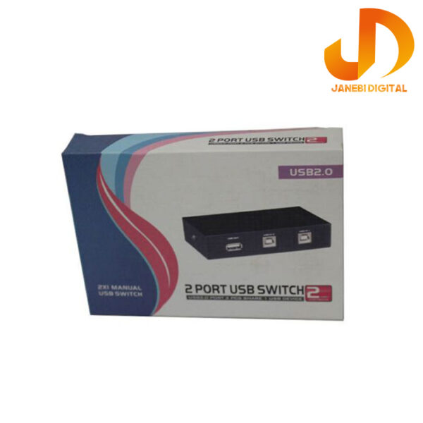 هاب سوئیچ ۲ پورت پرینتر وی-نت مدل USB - Image 3