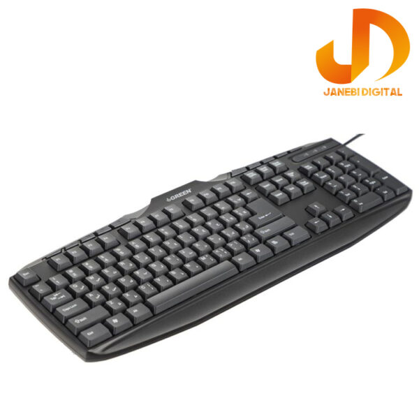 کیبورد و ماوس گرین مدل 305-GKM با حروف فارسی - Image 6