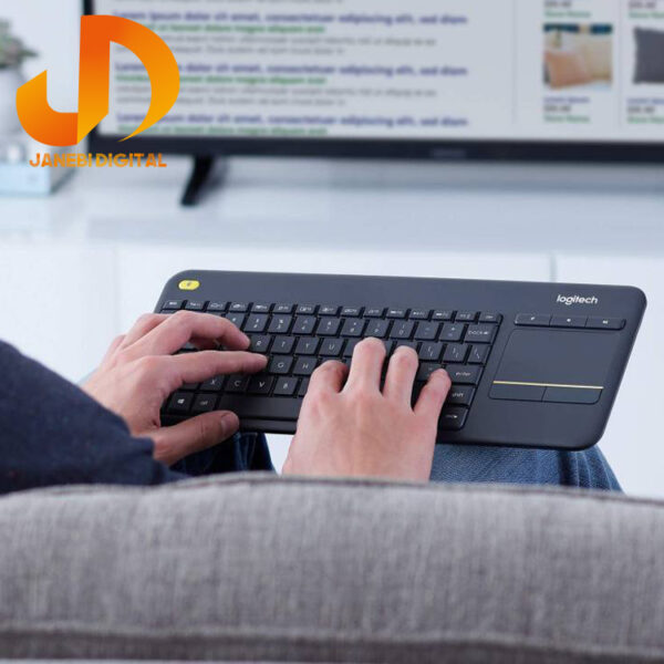 کیبورد بی سیم لاجیتک مدل K400 Plus - Image 5