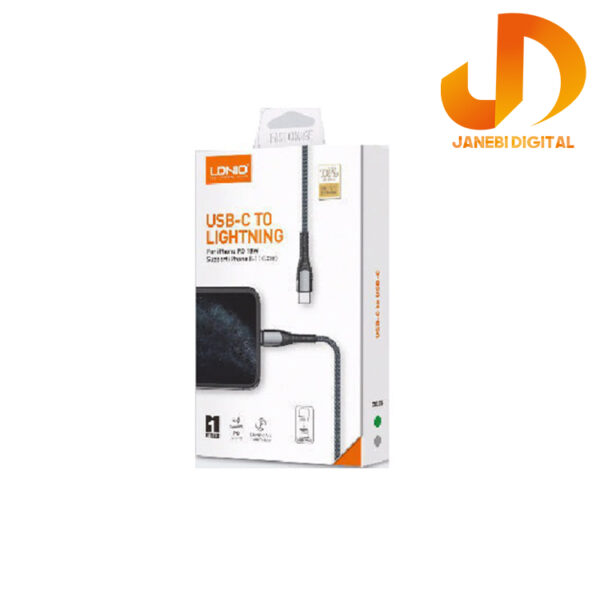 کابل تبدیل USB-C به لایتنینگ مدل LC111 طول 1 متر - Image 5