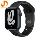 ساعت هوشمند اپل واچ سری 7 مدل  45mm Aluminum Case  with Nike Sport  silicone Band