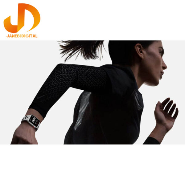 ساعت هوشمند اپل واچ 3 مدل 42mm Aluminum Case with  Black Sport Silicon Band - Image 11