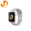 ساعت هوشمند اپل واچ 3 مدل 42mm Aluminum Case with  Black Sport Silicon Band - Image 12