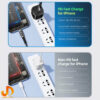 کابل تبدیل C-USB به لایتنینگ یوسمز مدل U63 PD 20W طول 1.2 متر - Image 13