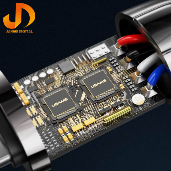 کابل تبدیل C-USB به لایتنینگ یوسمز مدل U63 PD 20W طول 1.2 متر - Image 14