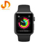 ساعت هوشمند اپل واچ 3 مدل 42mm Aluminum Case with  Black Sport Silicon Band - Image 2