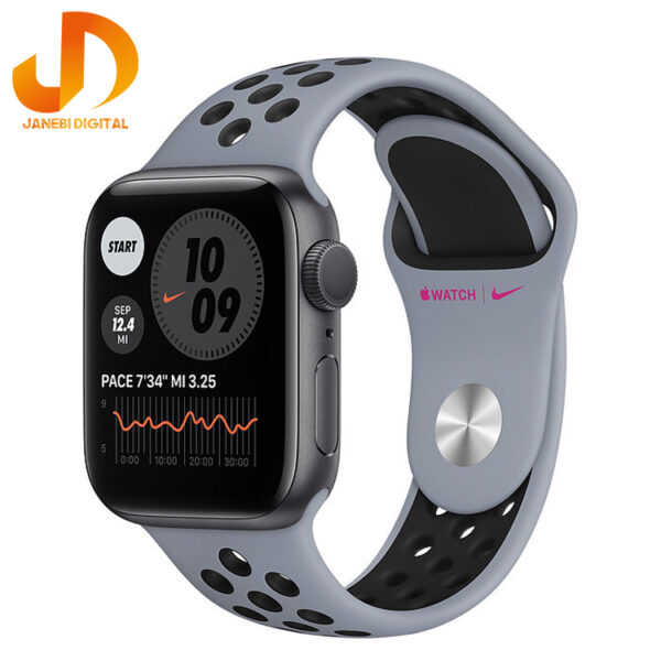 ساعت هوشمند اپل واچ سری SE مدل 40mm Aluminum Cases with Nike Sport silicone Band - Image 3