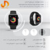 ساعت هوشمند اپل واچ 3 مدل 42mm Aluminum Case with  Black Sport Silicon Band - Image 20