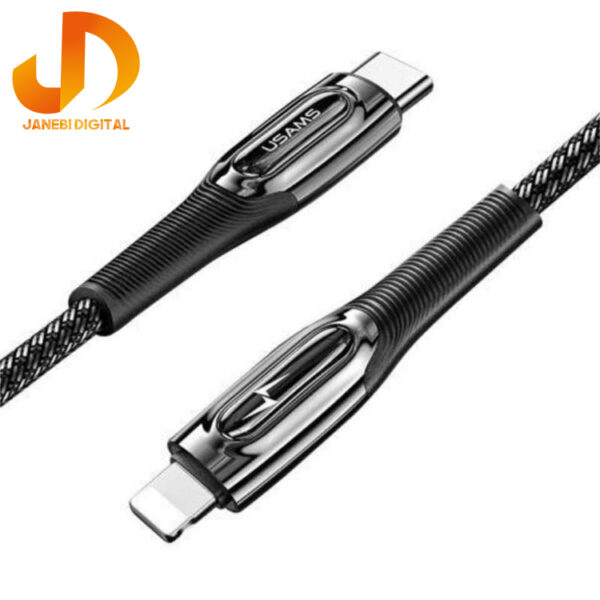 کابل تبدیل C-USB به لایتنینگ یوسمز مدل U63 PD 20W طول 1.2 متر - Image 3