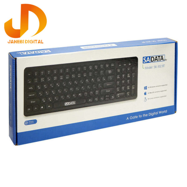 کیبورد بلوتوثی سادیتا مدل SK-302BT - Image 4