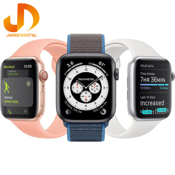 ساعت هوشمند اپل واچ سری 7 مدل 45mm Aluminum Case with Sport silicone Band - Image 4