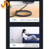 یوسمز USB-C کابل تبدیل مدل US-sj524 طول 1.2 متر - Image 6