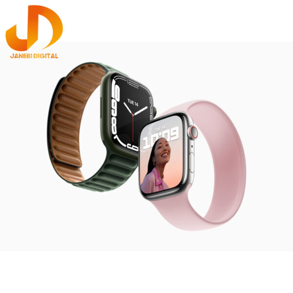 ساعت هوشمند اپل واچ سری 7 مدل 45mm Aluminum Case with Sport silicone Band - Image 6