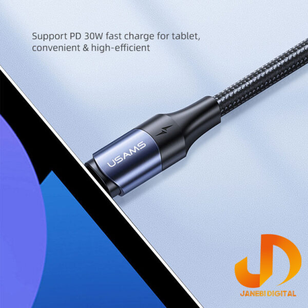 یوسمز USB-C کابل تبدیل مدل US-sj524 طول 1.2 متر - Image 10