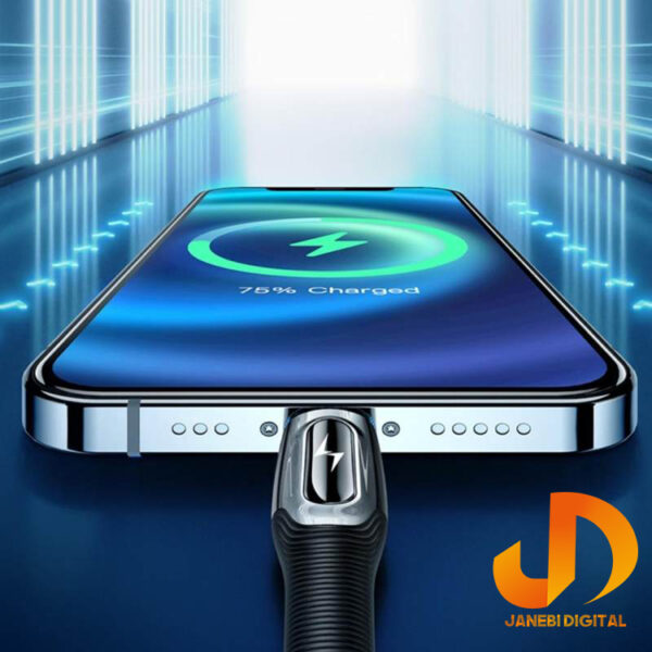 کابل تبدیل C-USB به لایتنینگ یوسمز مدل U63 PD 20W طول 1.2 متر - Image 8