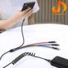 کابل تبدیل USB به microUSB/لایتنینگ USB-C/ یوسمز مدل US-SJ413 U26 - Image 5