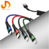 کابل تبدیل USB به microUSB/لایتنینگ USB-C/ یوسمز مدل US-SJ413 U26 - Image 6