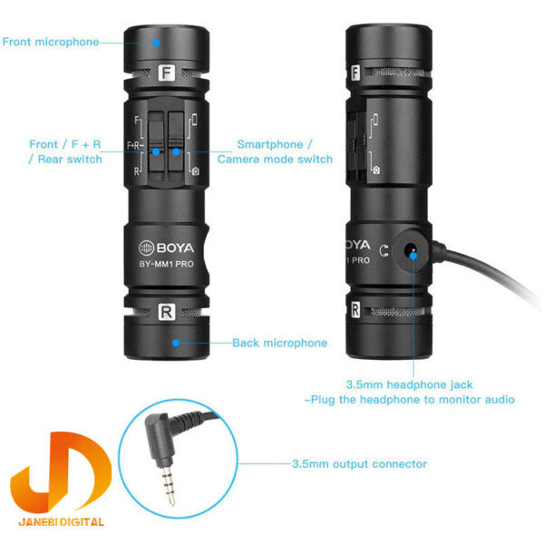 میکروفن کندانسر بویا مدل BY-MM1 PRO - Image 3
