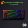 کیبورد مخصوص بازی ریزر مدل Blackwidow V3 TenKeyless Green Switches (گارانتی 18 ماهه گرین) - Image 4