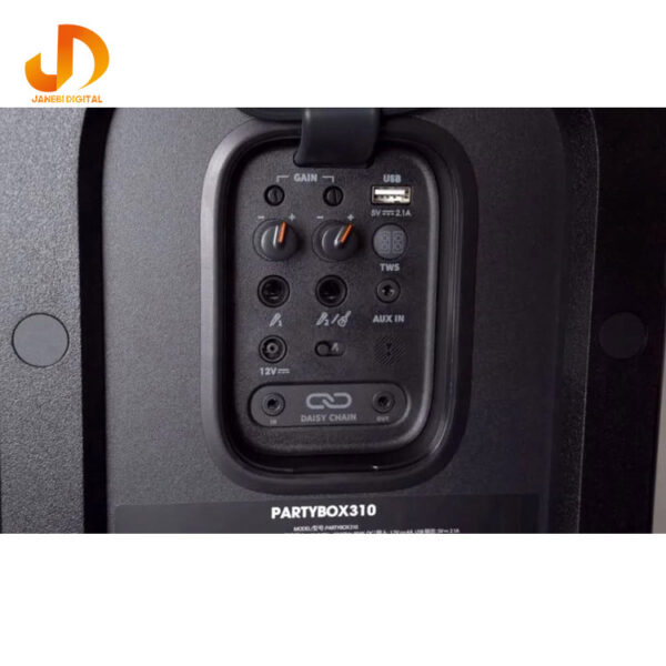 اسپیکر بلوتوثی قابل حمل جی بی ال مدل Party Box310 - Image 6