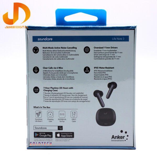 هدفون بلوتوثی انکر مدل Soundcore Life Note3 - Image 3