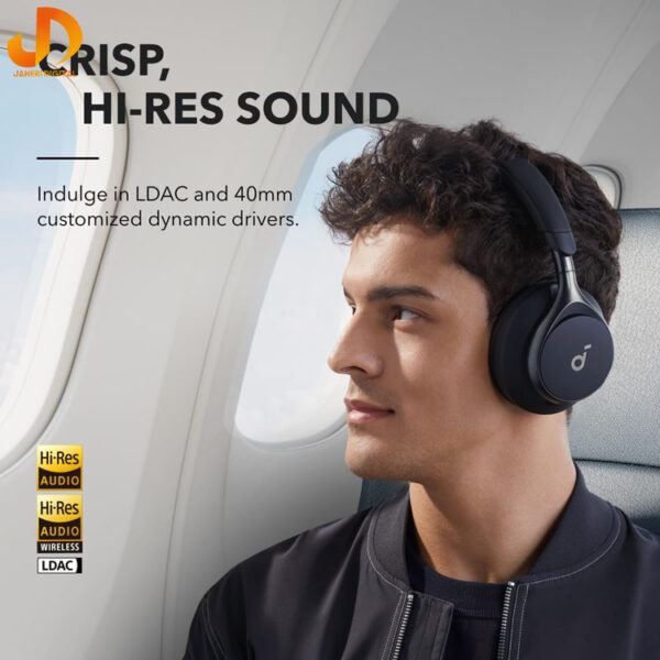 هدفون بلوتوثی انکر مدل Soundcore Space ONE A3035 (با گارانتی 24 ماهه) - Image 4