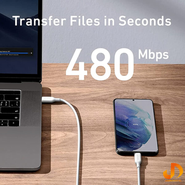 کابل USB-C انکر مدل A8852H11 طول 0.9 متر - Image 4