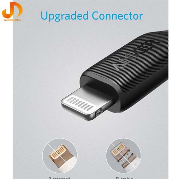 کابل تبدیل USB به لایتنینگ انکر مدل Anker PowerLine A8812 طول 0/9 متر - Image 5