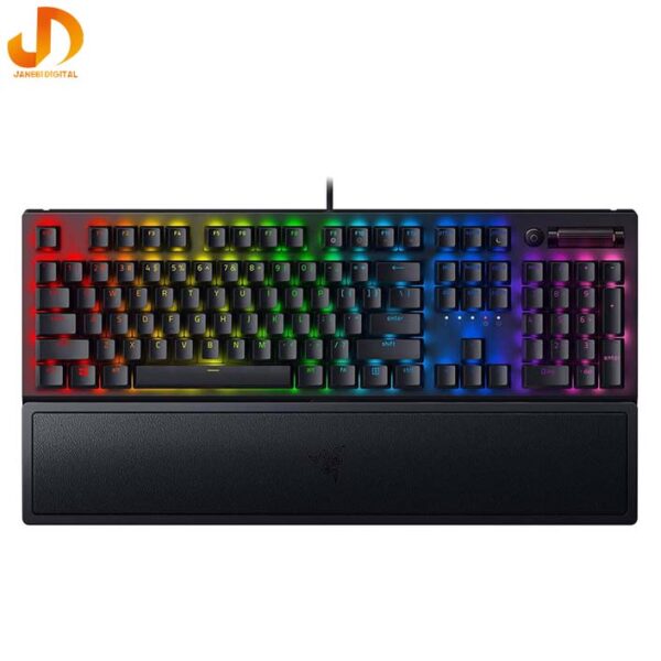 کیبورد مخصوص بازی ریزر مدلRAZER Keyboard Blackwidow V3 GreenSwitch (گارانتی 18 ماهه گرین) - Image 3
