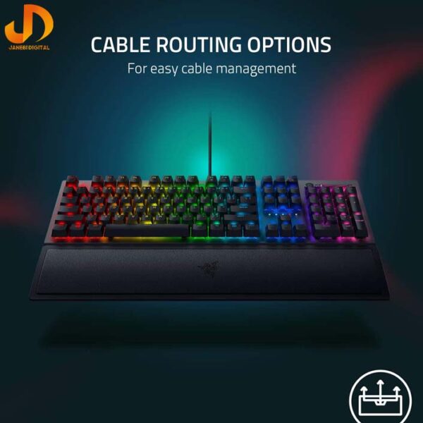 کیبورد مخصوص بازی ریزر مدلRAZER Keyboard Blackwidow V3 GreenSwitch (گارانتی 18 ماهه گرین) - Image 8