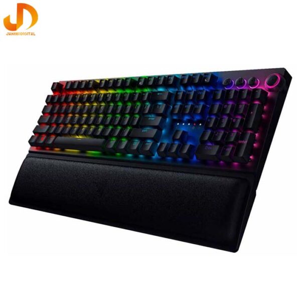 کیبورد مخصوص بازی ریزر مدلRAZER Keyboard Blackwidow V3 Pro GreenSwitch (گارانتی 18 ماهه ایستا) - Image 14