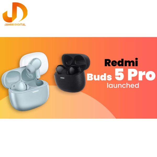 هدفون بی سیم هدفون بلوتوثی شیائومی Redmi Buds 5 Pro نسخه گلوبال (گارانتی 24 ماهه جانبی همراه) - Image 5