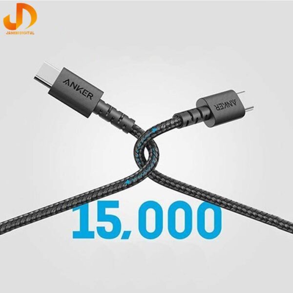 کابل شارژ سریع USB-C انکر Anker Powerline Select+ USB-C to USB-C Cable A8033H11(گارانتی 24 ماهه شرکتی)1.8 متر - Image 3