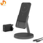 شارژر بی سیم انکر مدل A25A7 633 MagGo به همراه شارژر دیواری 25 واتی و کابل شارژر (گارانتی 18ماهه ایستا)