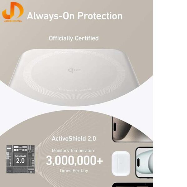 پاوربانک انکر 10000 میلی آمپر Anker 633 MagGo Power Bank A1654H11(گارانتی 24 ماهه جانبی همراه) - Image 3