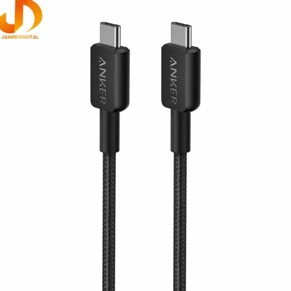 کابل تبدیل USB-C به USB-C انکر مدل A81F6 طول 1.8 متر (گارانتی 24 ماهه جانبی همراه) - Image 3