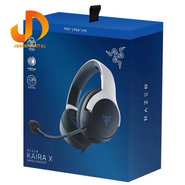هدفون مخصوص بازی بی سیم ریزر مدل Kaira X for PS5 (گارانتی 18 ماهه گرین) - Image 6