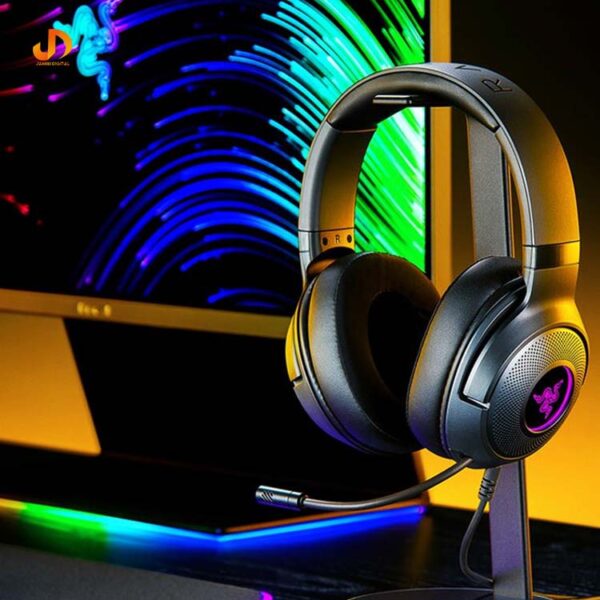 هدست مخصوص بازی ریزر مدل KRAKEN V3 x (گارانتی 18 ماهه گرین) - Image 11