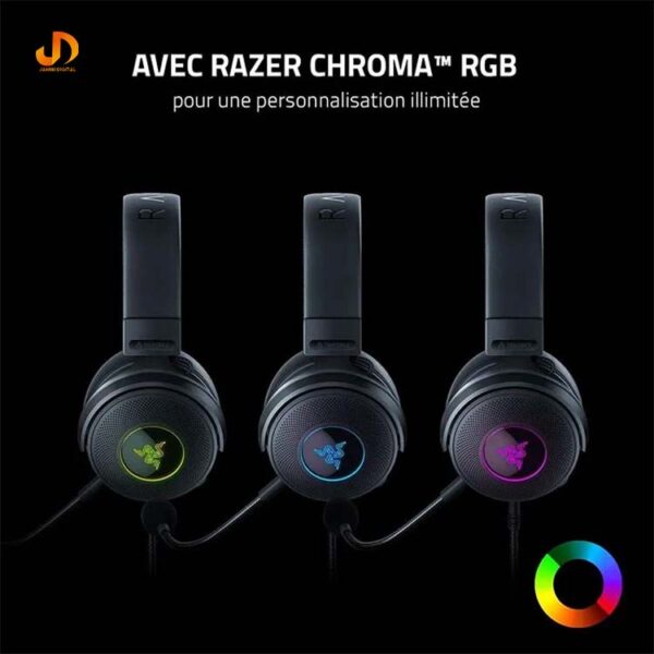 هدست مخصوص بازی ریزر مدل KRAKEN V3 x (گارانتی 18 ماهه گرین) - Image 7